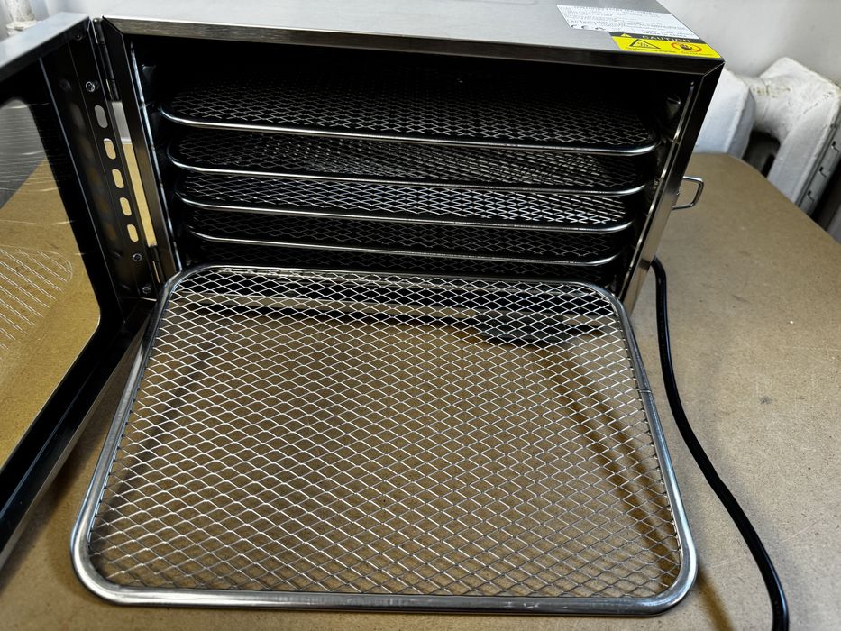 Сушарка для фруктів KWASYO 6 рівнів з нержавійки професійна