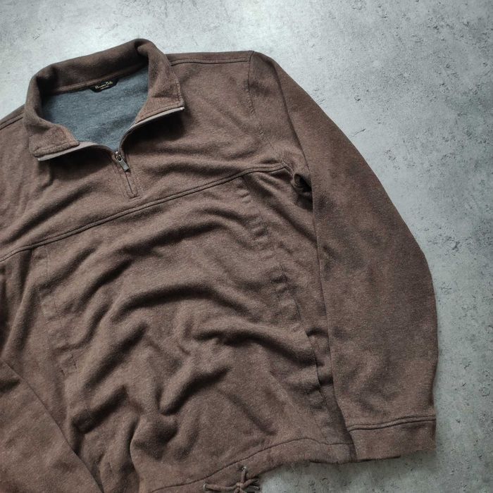 MĘSKA Bluza PREMIUM Brązowa Mocha Bawełna Massimo Dutti Elegancka