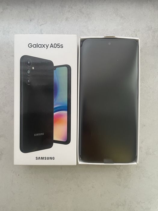 Samsung galaxy A05s 4/128 dual sim black НОВИЙ