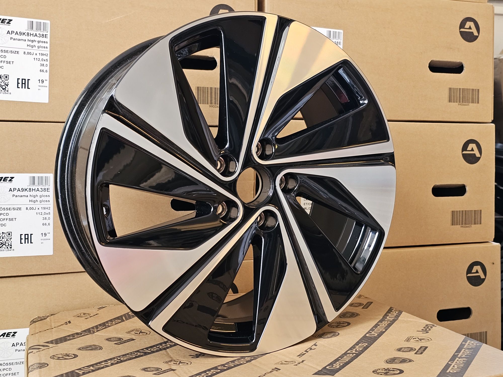 HURT Nowe oryginalne Alufelgi VW 5x112 18 et44 skoda PAKIET 15kpl