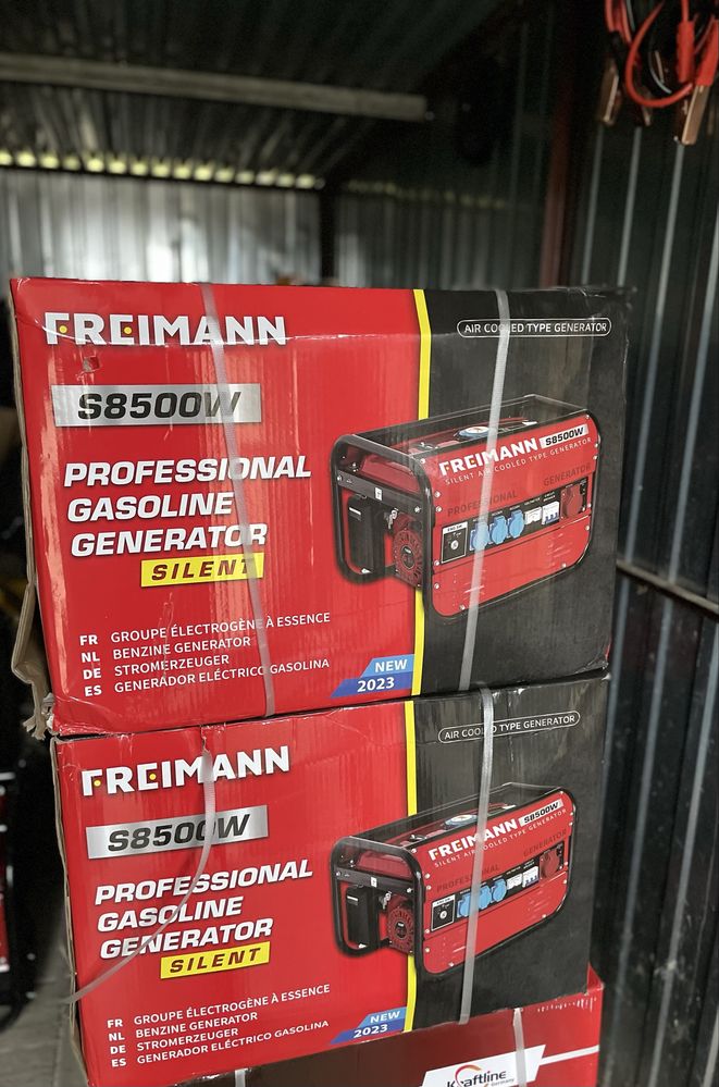 Agregat prądotwórczy 3 fazowy, 6500 W