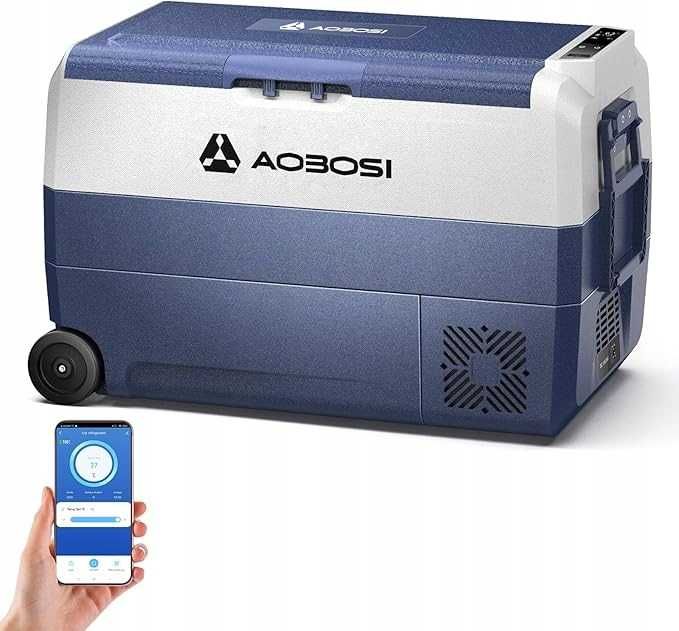 Lodówka  turystyczna samochod Kompresorowa z Zamrażarka 50L AAOBOSI