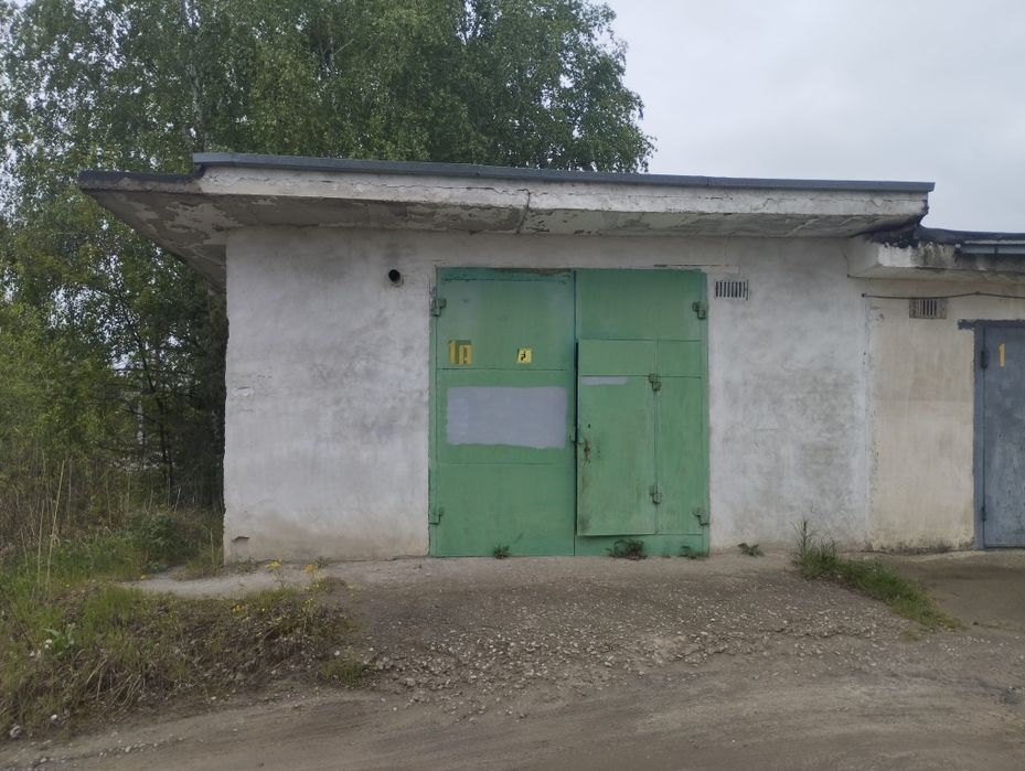 Гараж на 2 авто  з блоків, з ямою