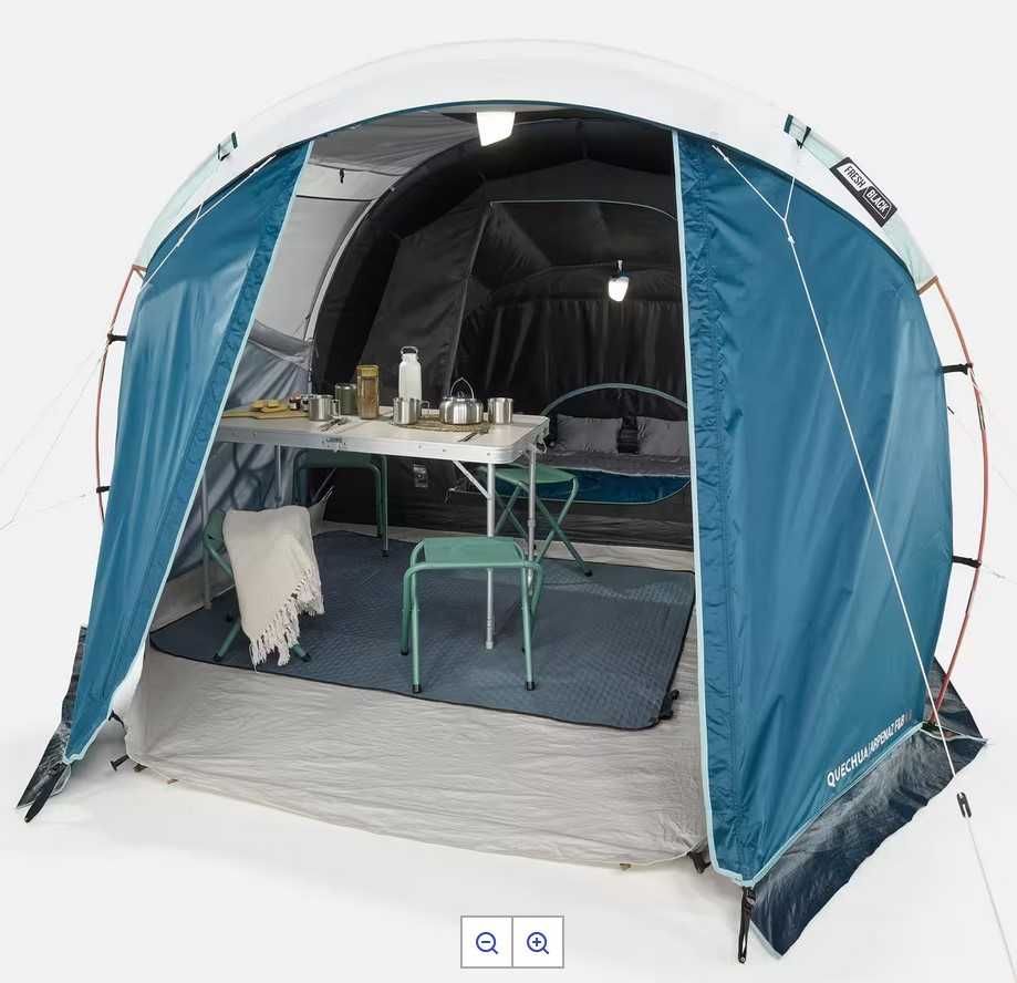 Namiot kempingowy Quechua Arpenaz 4.1 F&B 4-osobowy