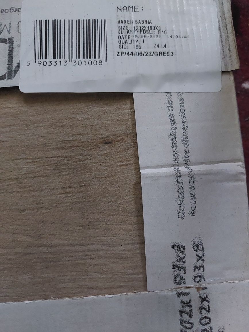 Płytka gres Cerrad vaker sabbia 19,3 ×120,2 gat.1