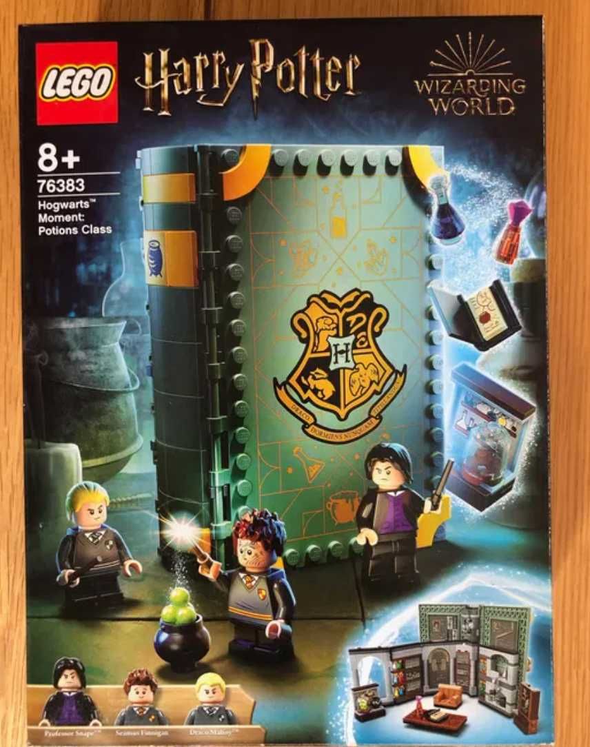 LEGO HP Chwile z Hogwartu 5 książek(76382, 76383, 76384, 76385, 76396)
