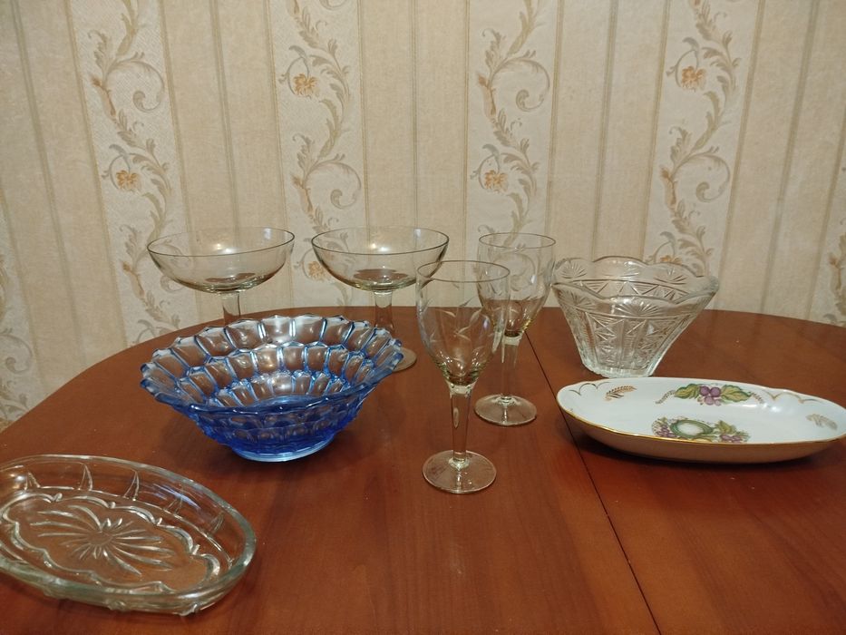 Скляний посуд 60-х ,70-х років