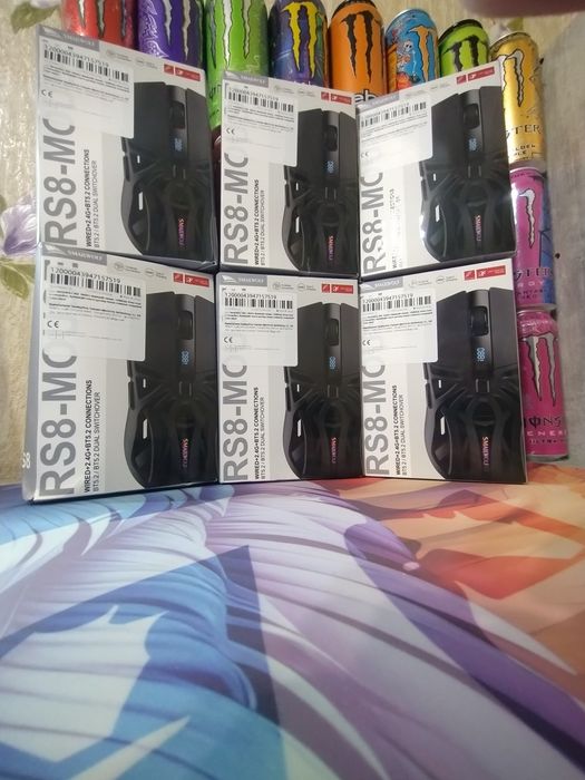 Игровая мишь безпроводная smailwolf rs8