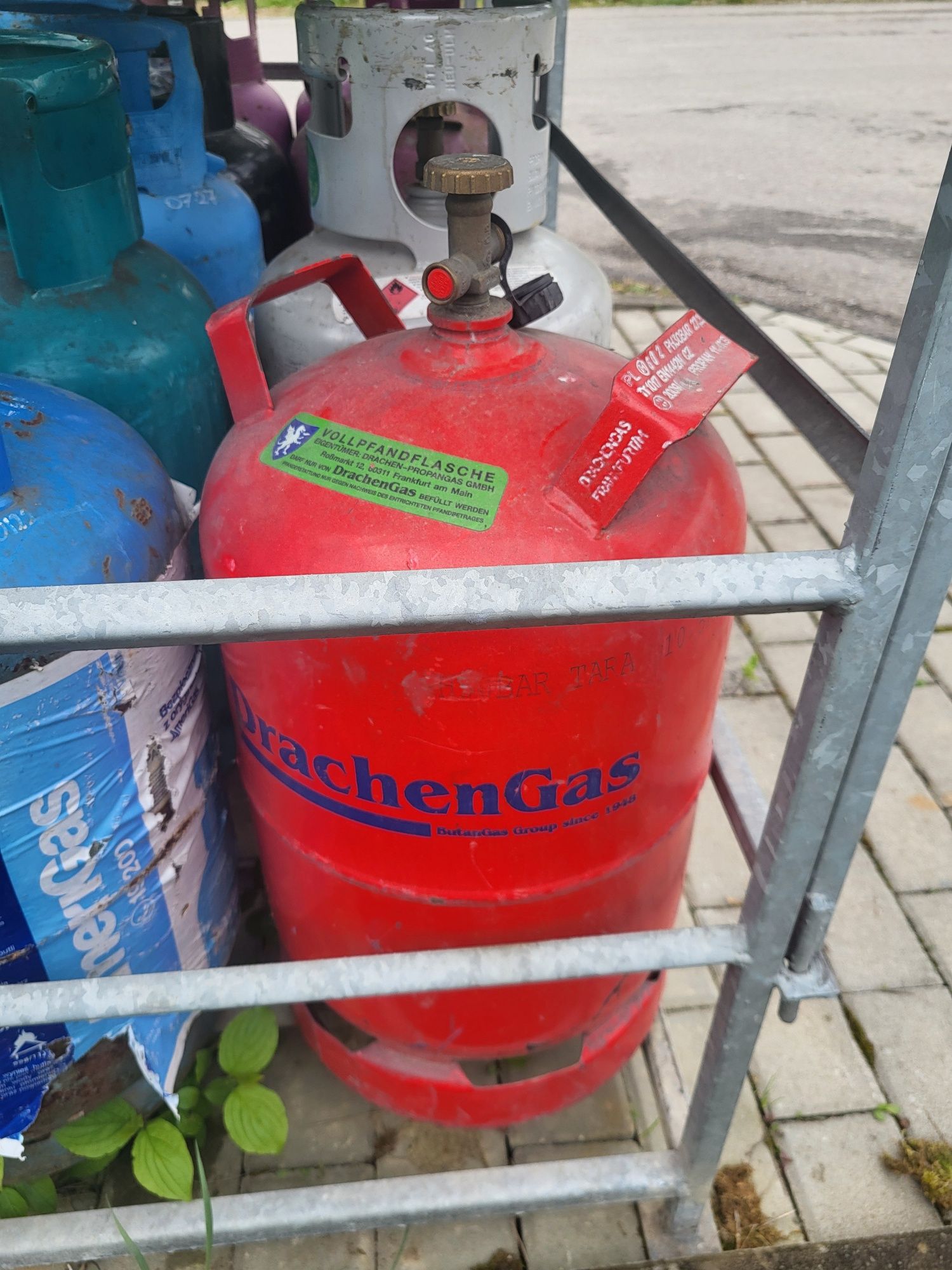Butla gazowa niemiecka 11kg