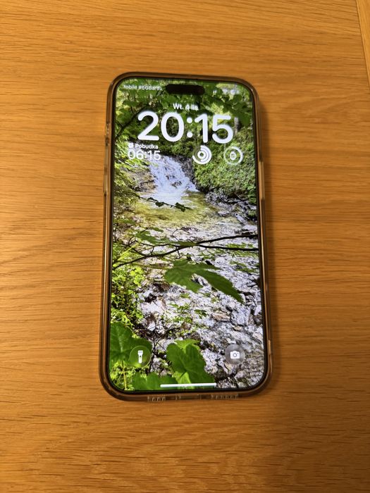 iPhone 15 Pro Max - 256 GB - tytanowy - stan idealny