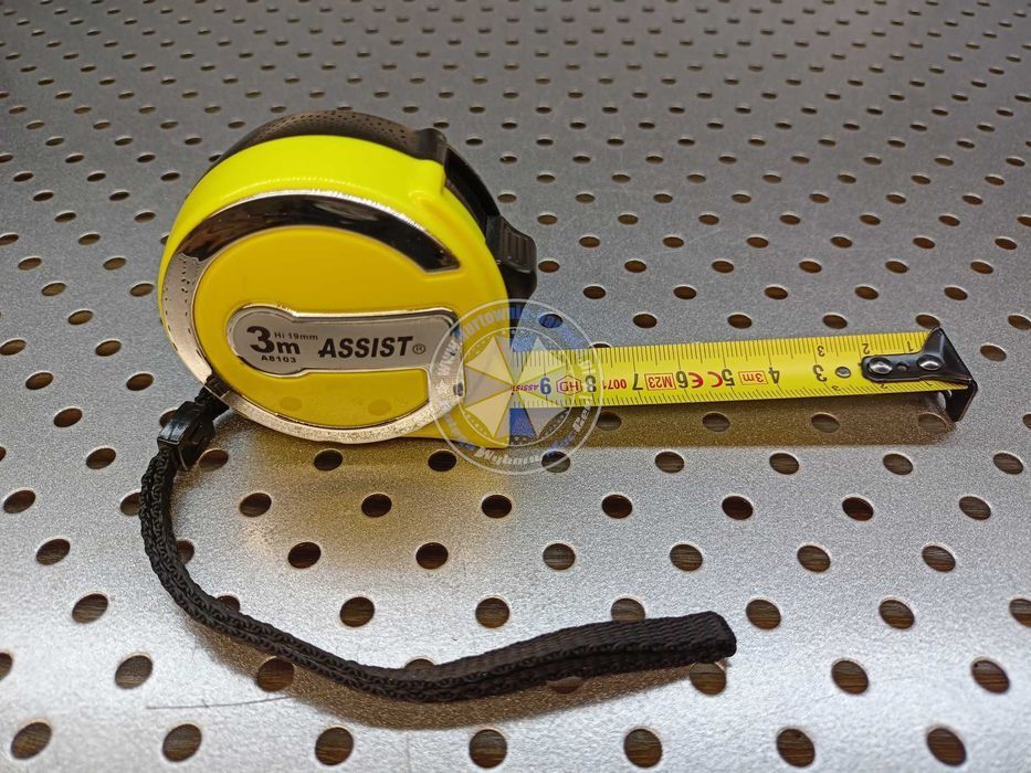 Miara zwijana 3m x19mm GR.0,14mm miara 3m miarka 3m taśma miernicza 3m