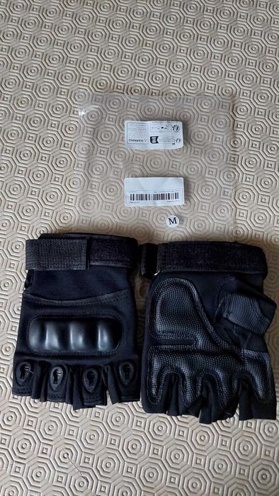 Luvas Meio Dedo para Montanhismo, Ar livre, Luvas Antiderrapantes