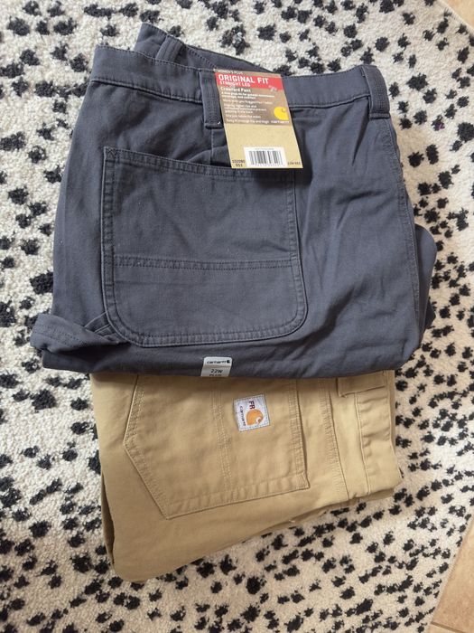 Carhartt pants оригінал штани бежеві великого розміру