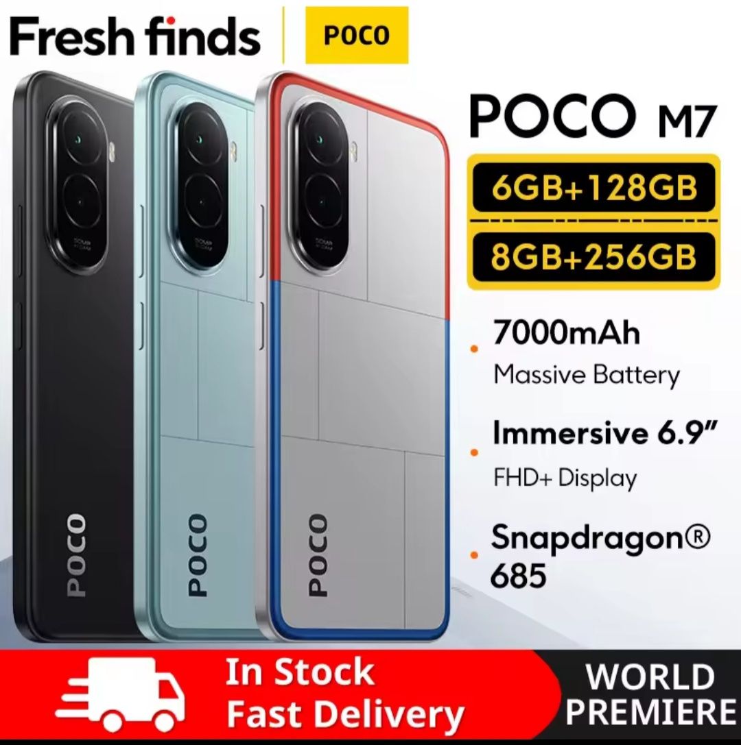 Poco M7 4G  Global Version New