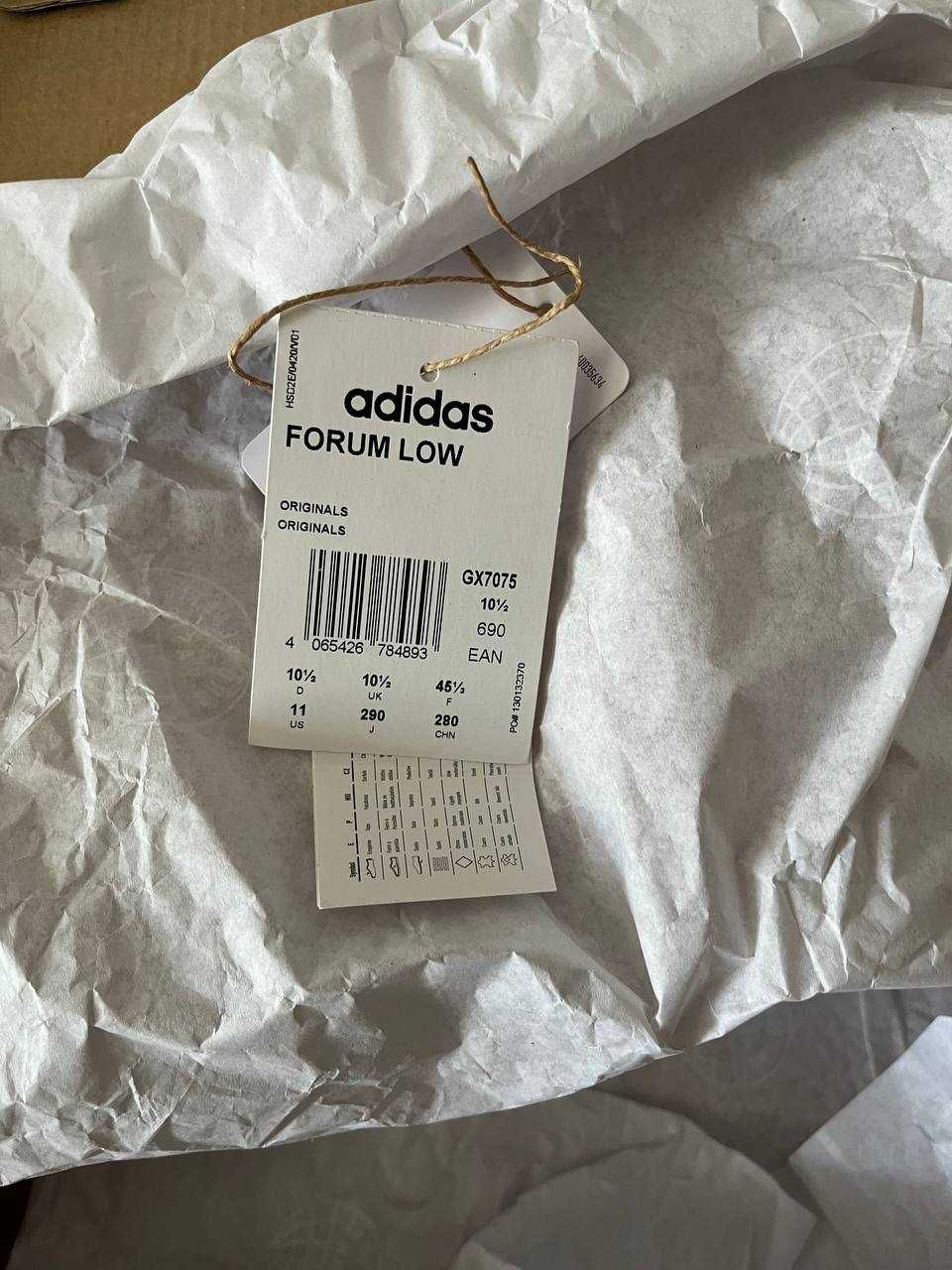 Кросівки чоловічі ADIDAS FORUM LOW GX7075 | 45 EUR