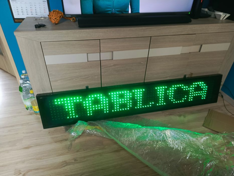 Neon LED tablica reklamowa