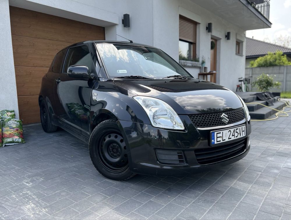 Suzuki Swift 1.3 2008r, klimatyzacja, podgrzewane fotele, el. lusterka