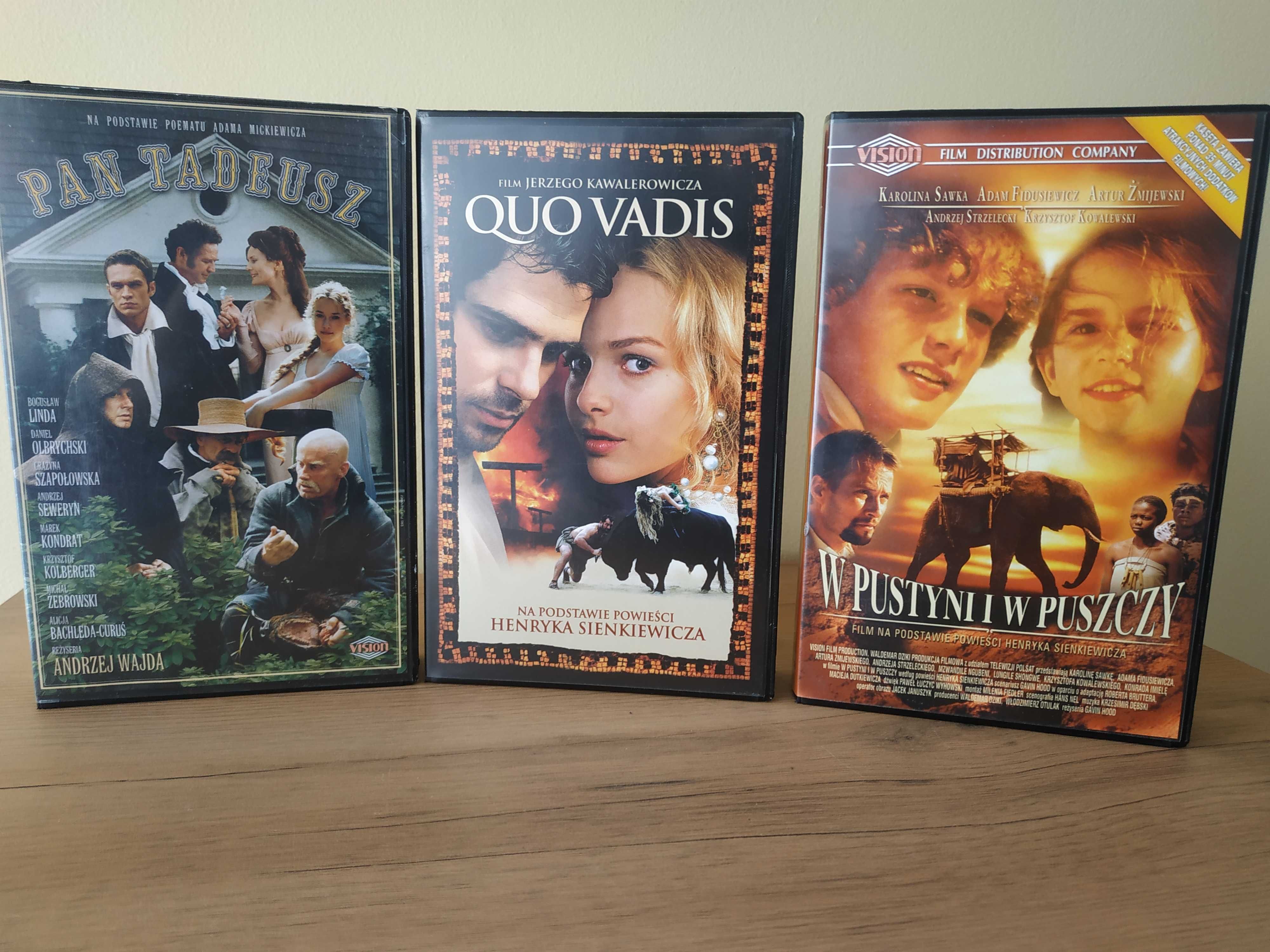 6 filmów video vhs polskie filmy