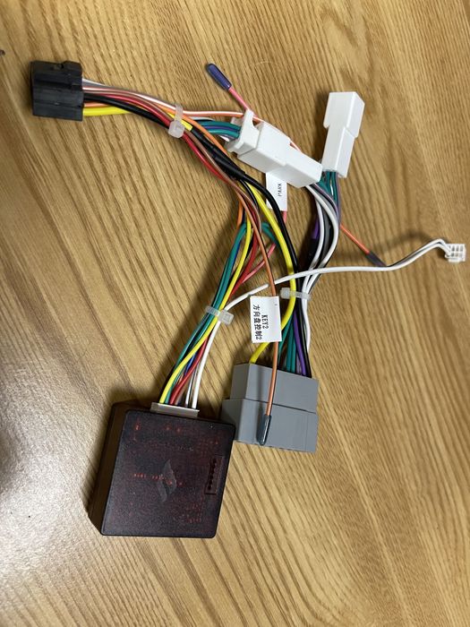 Cabos ISO autoradio automóvel Jeep grand Cherokee e chryseler com ligação para comando do volante