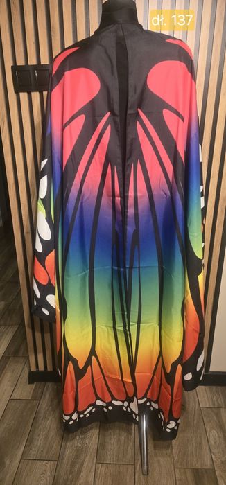 Przebranie motyl skrzydła dla dorosłego strój karnawał