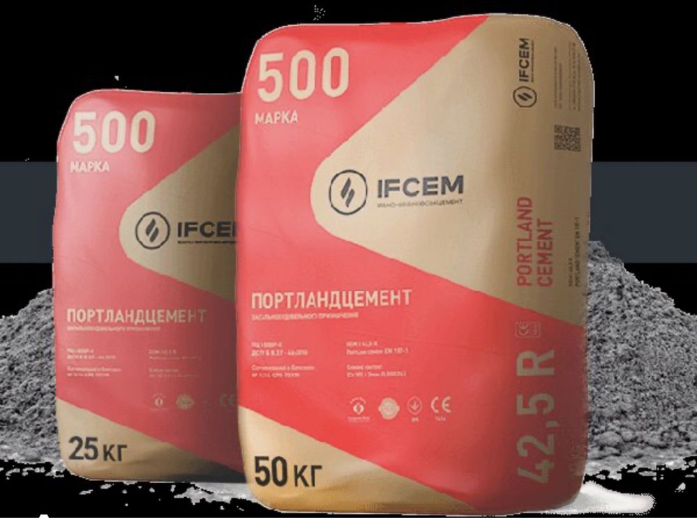 Цемент м400 м500