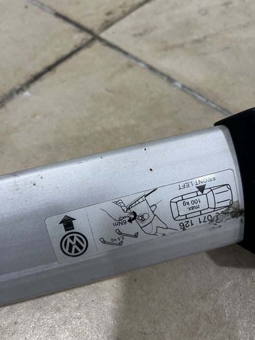 Barras tejadilho vw polo 2003