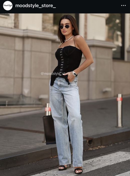 черный корсет, размер S, бренд: moodstyle_store_