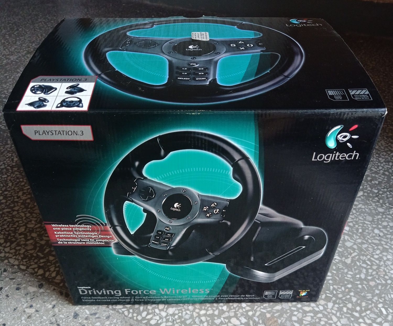 Kierownica LOGITECH dla PS3 - Driving Force Wireless.