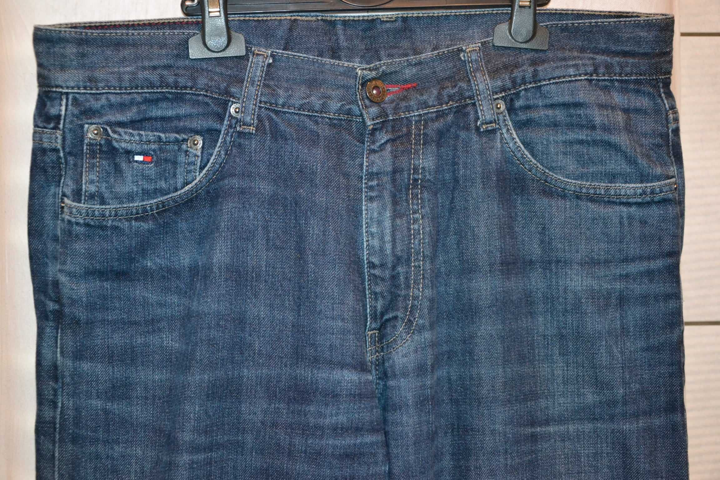 TOMMY HILFIGER Madison Denim Straight fit Jeans Spodnie Męskie W34