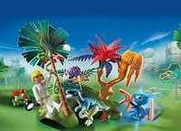 Playmobil 6687 Zaginiona wyspa z Alienem i Raptorem