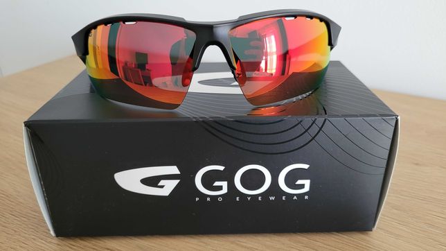 Okulary sportowe Gog Faun Change System / Black-Orange (E579-2)