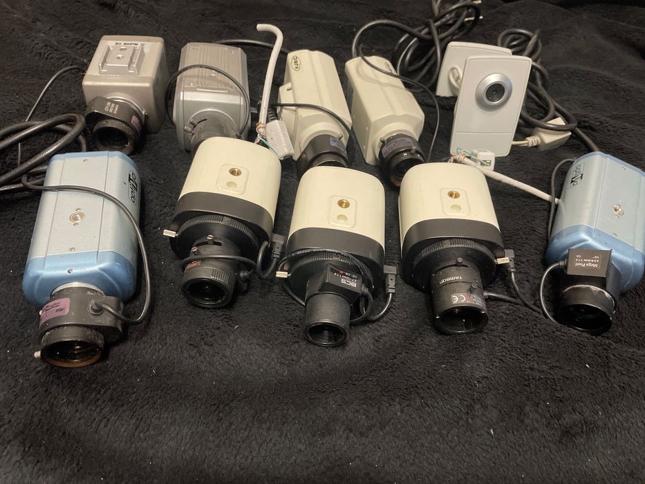 kamery różnych rodzajów