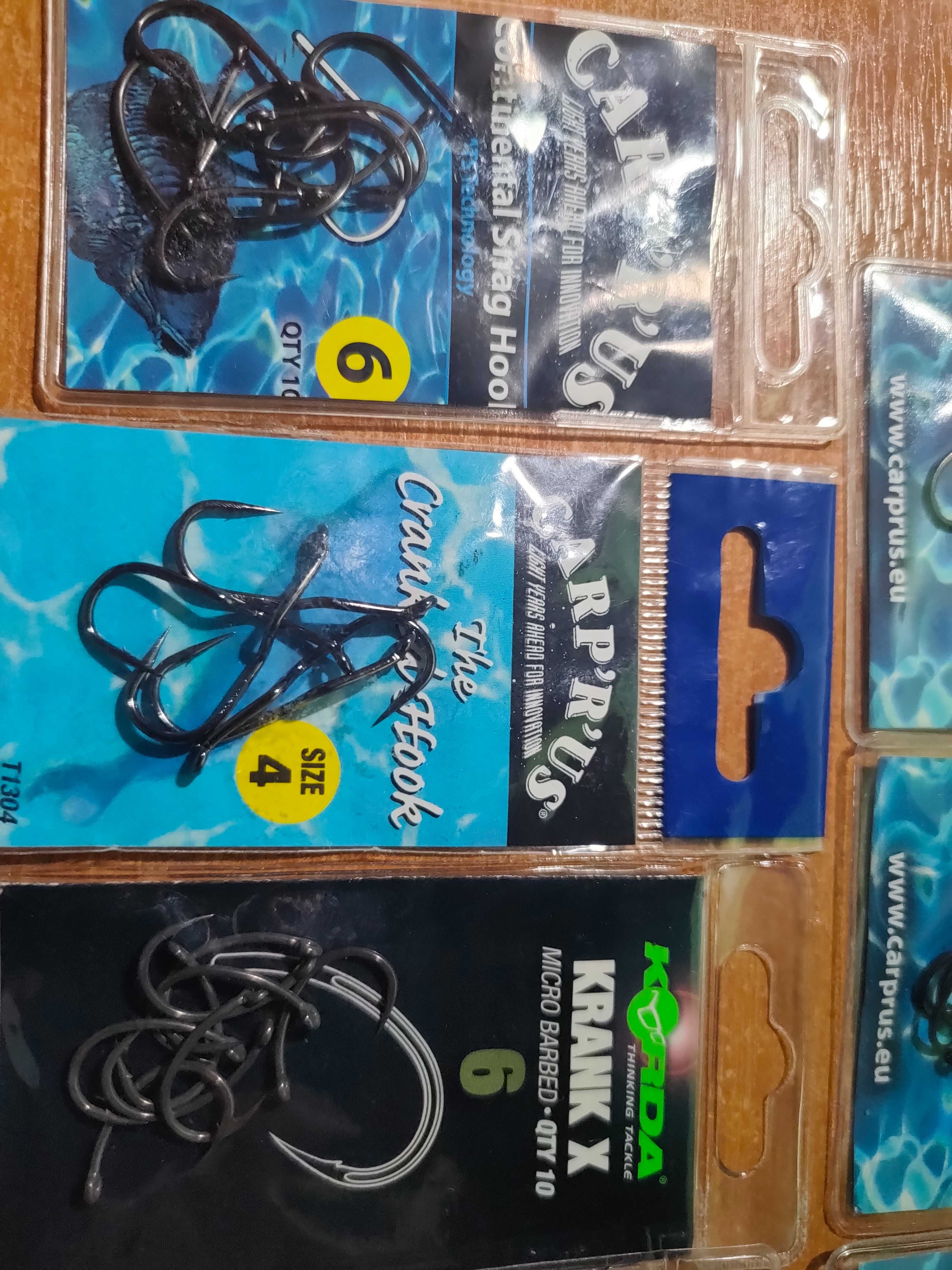 Haki Haczyki karpiowe Carp R Us Carpspirit Korda Nash