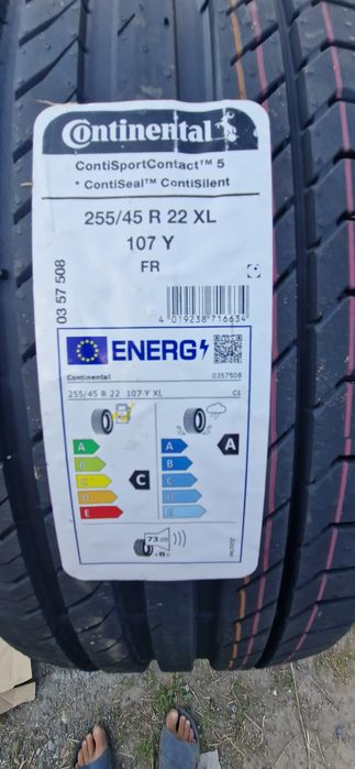 Opony Continental 245/45/22r rok 2024 nowe