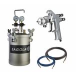 Kit de Pintura Gravidade Sagola 610