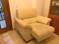 Vendo conjunto sofá 3 e 1 lugar