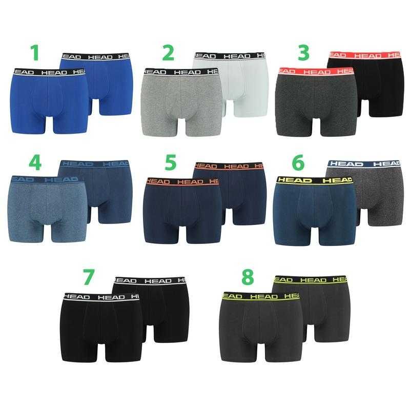 Труси боксери комплект 2 шт. Head basic boxer