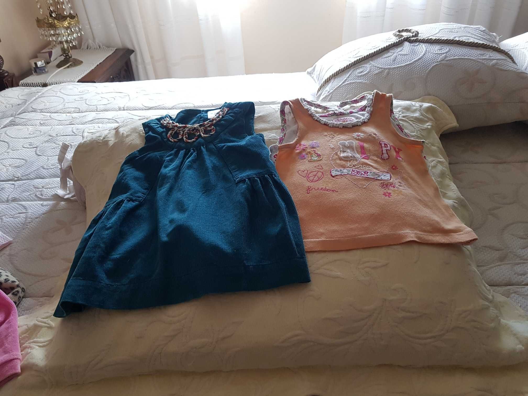 Roupinhas para bebé menina , 3 meses, Alguma nunca usada.