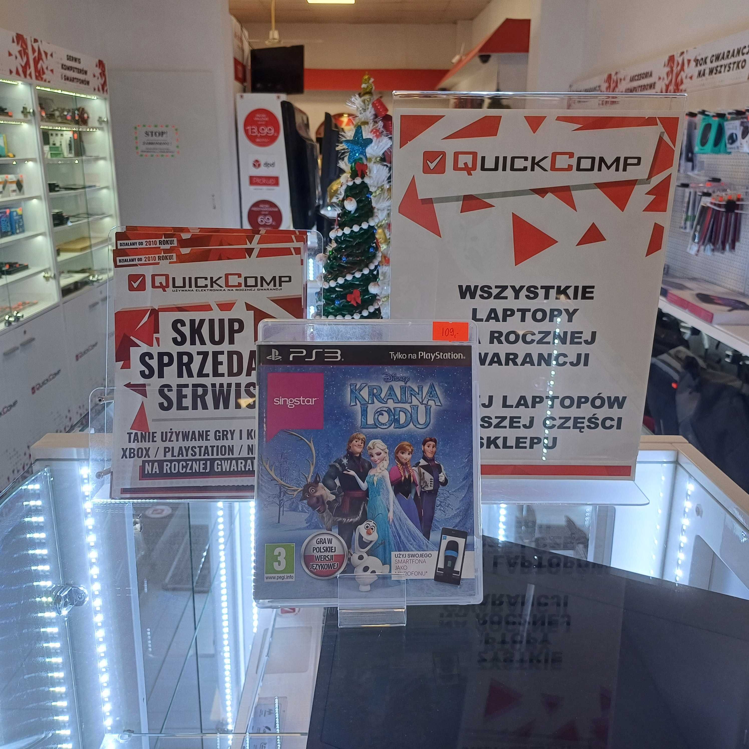 Gra PlayStation 3 PS3 Sing Star Kraina Lodu Gwarancja 1 Rok QUICK-COMP