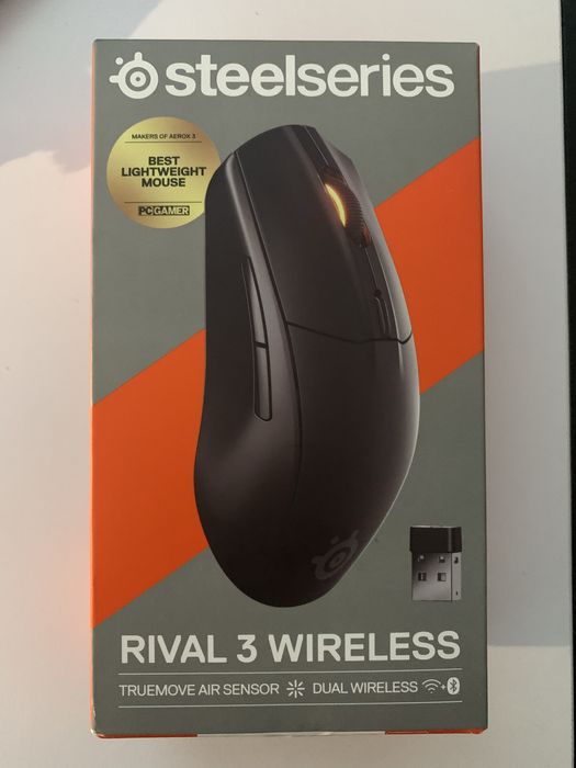 NOWA SteelSeries Rival 3 Gen 2 myszka czarna bezprzewodowa