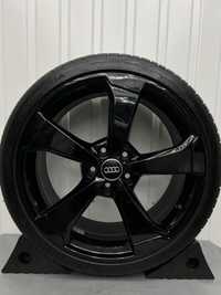 Alufelgi KOMPLET 19 cali 5x112 Audi RS3 Oryginał Opony letnie VW Skoda