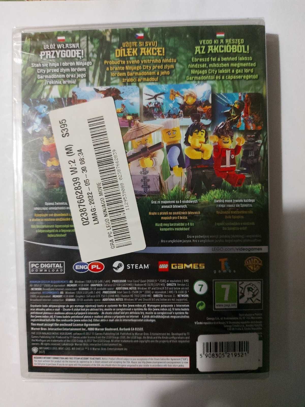 Lego ninjago video gra PC PL okazja