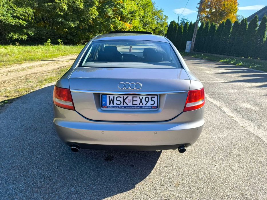 Audi A6 C6 2.4 Benzyna + LPG | Automat | Klima | Szyberdach | Ładna