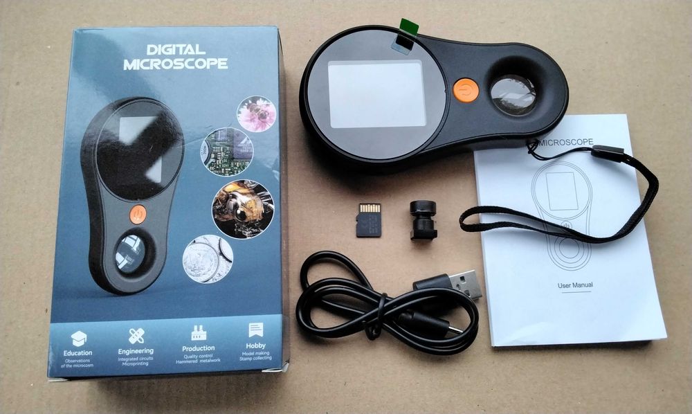 Цифрова лупа цифровий мікроскоп збільшувальне скло