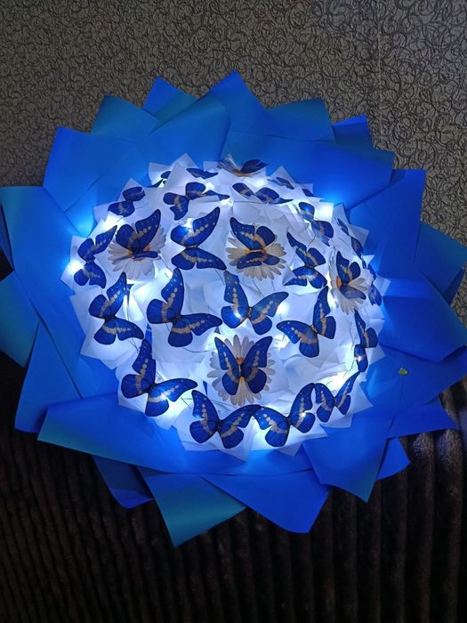 Букети с бабочек / букети з метеликів