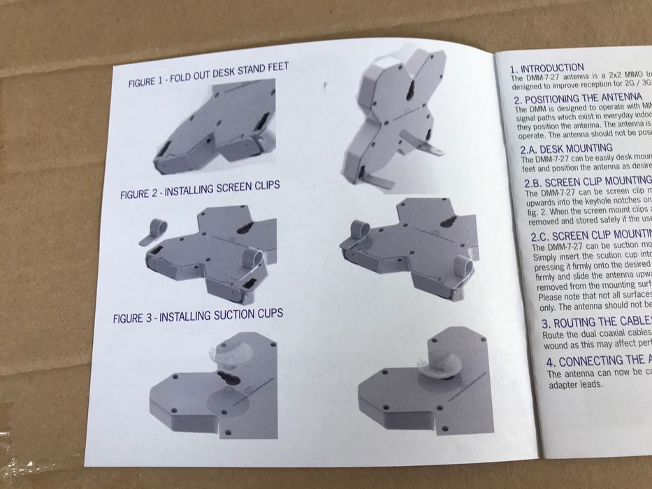 Antena 4G Interior como NOVA
