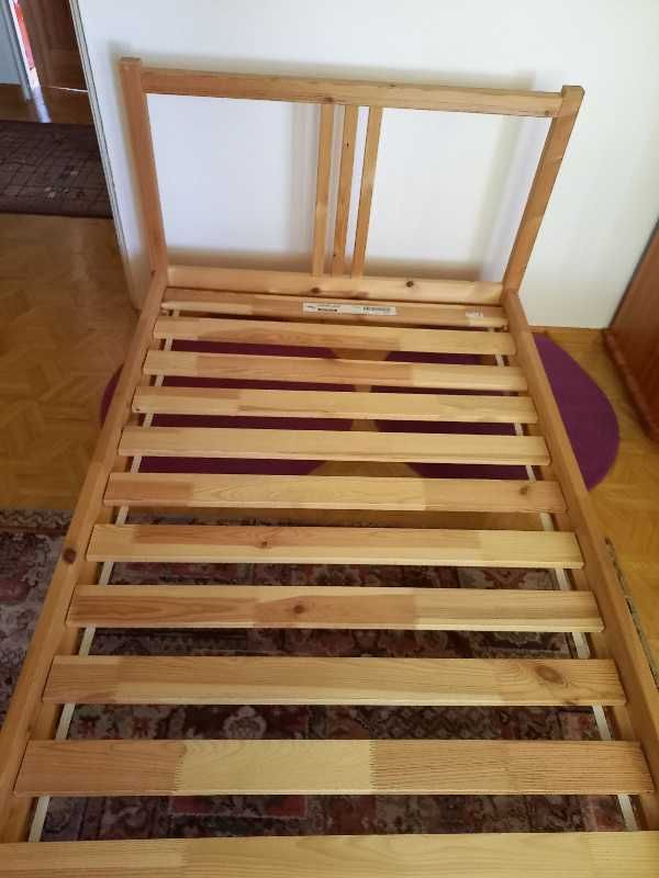 Rama łóżka - drewniana 90 cm x 200 cm