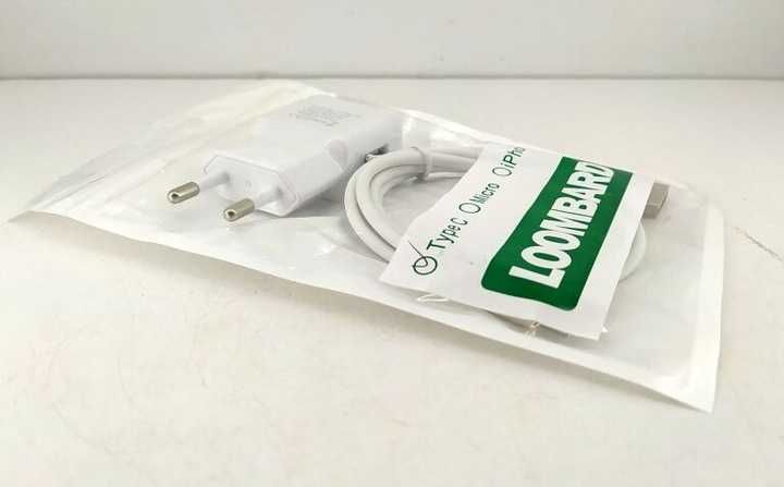 Ładowarka kabel+ kostka TYP C 2A