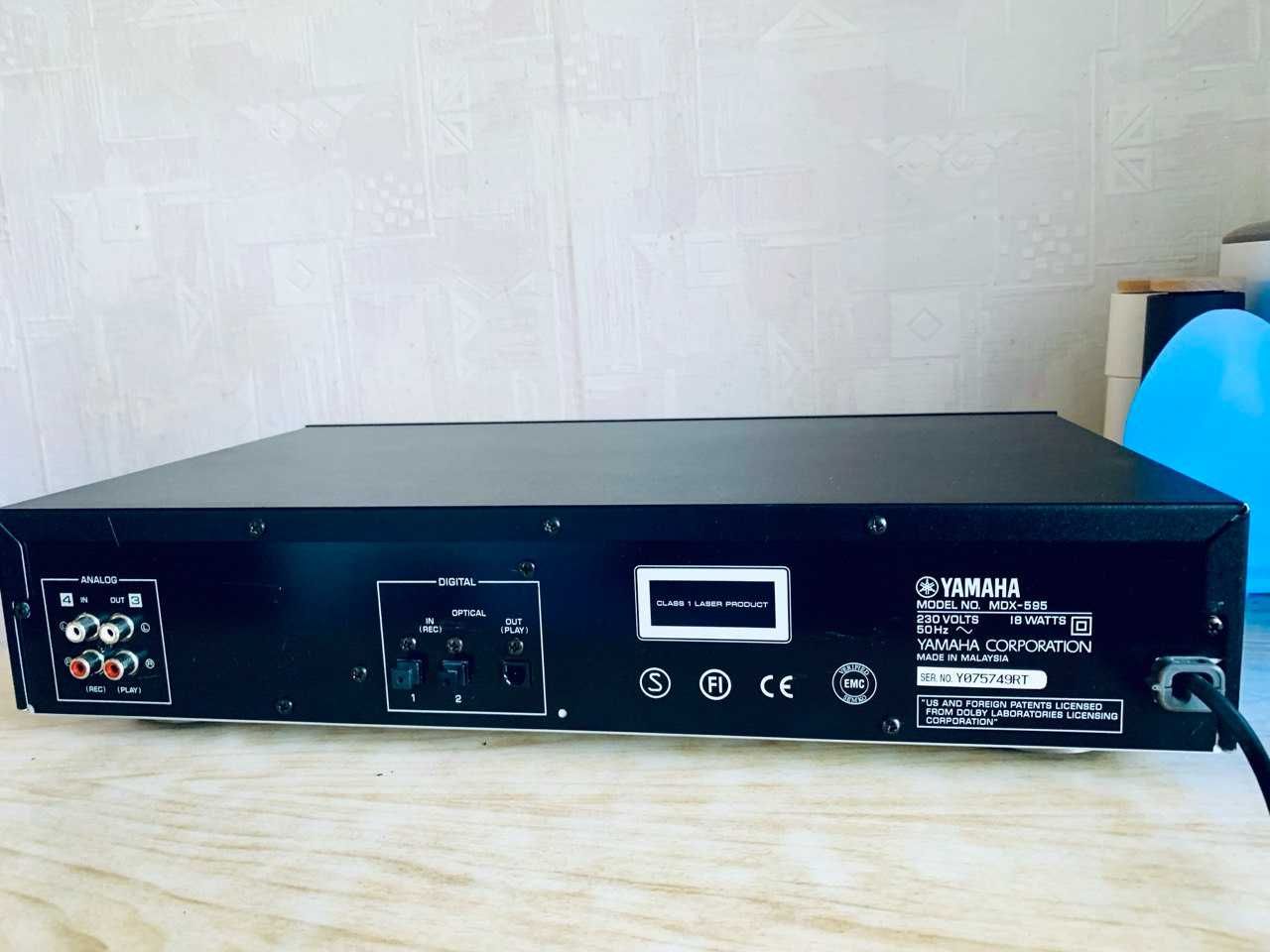 MiniDisc Yamaha MDX-595,, Минидиск, плеер, MD-рекордер, ЦАП