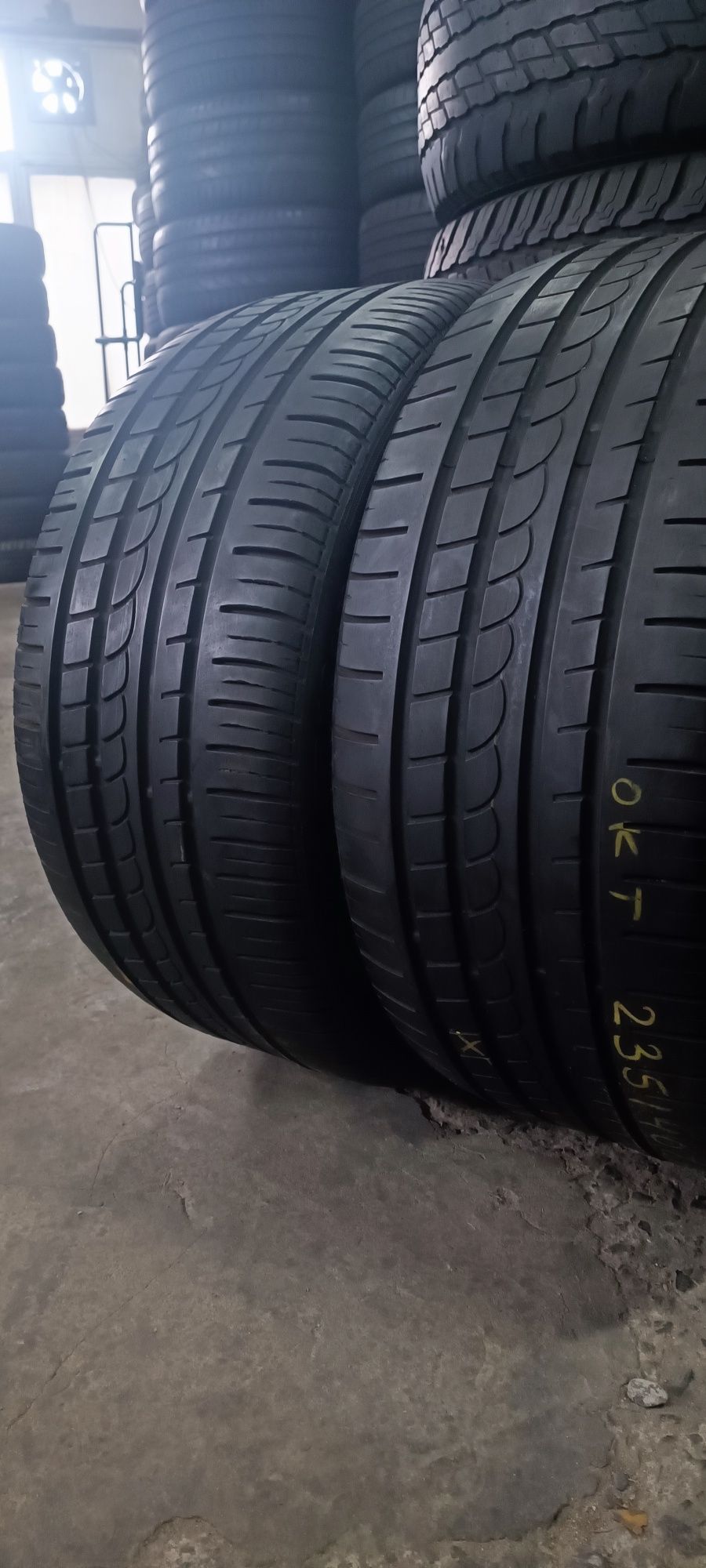 235/40 R18 91Y Pirelli PZero Rosso Літні шини б/у СКЛАД гуми